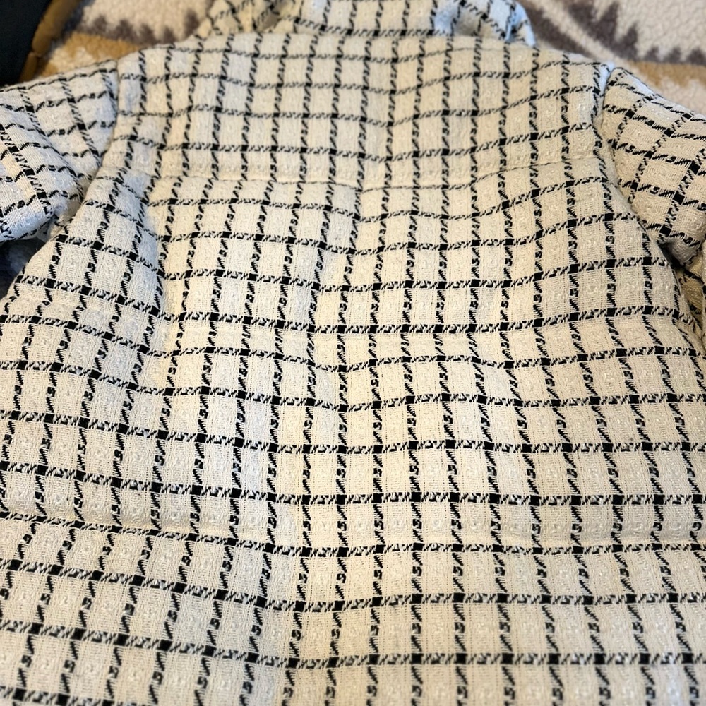 Jason Wu Women's Checkered puffer coat - Picture 9 of 11